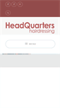 Mobile Screenshot of headquartershair.co.nz